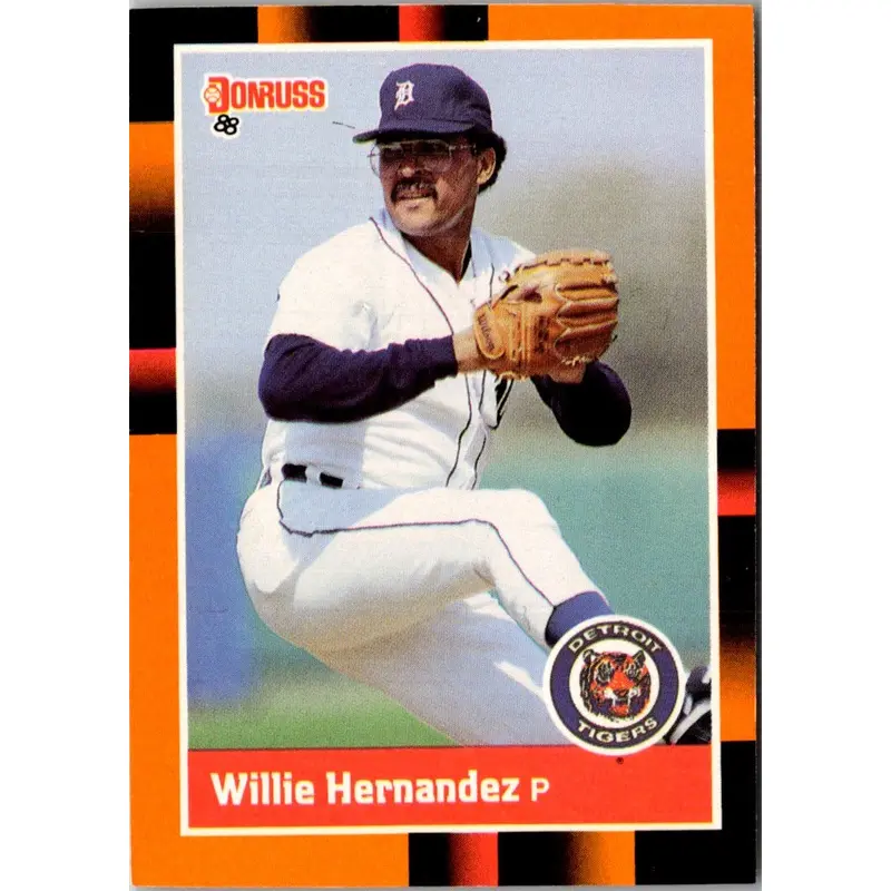 1988 Donruss Baseball's Best Willie Hernandez #125