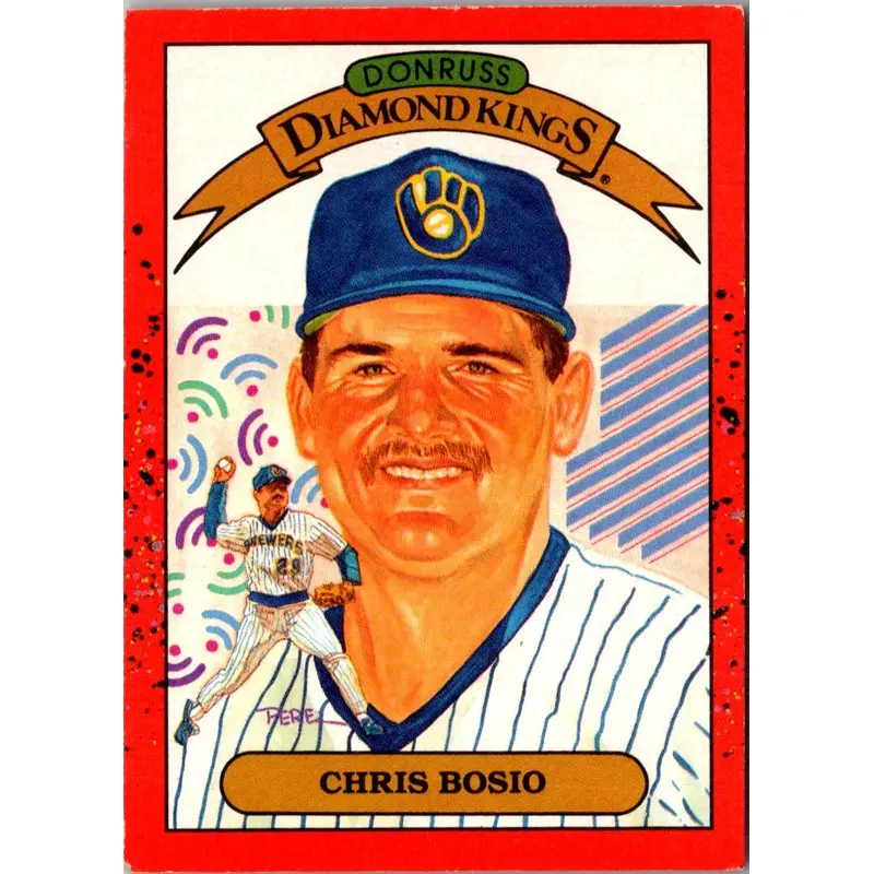 1990 Donruss Super Diamond Kings Chris Bosio #20