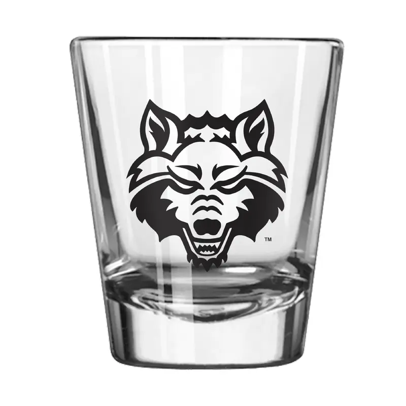 Arkansas State 2oz Gameday Shot Glass