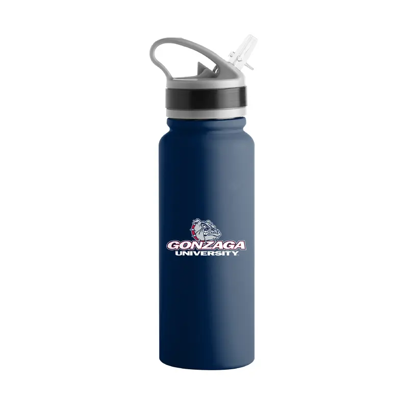 Gonzaga 25oz Campus Color Letterman Stainless Single Wall Flip Top Bottle