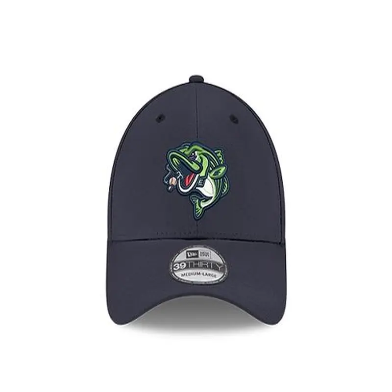 Gwinnett Stripers New Era Home 39Thirty Flex Cap- Navy