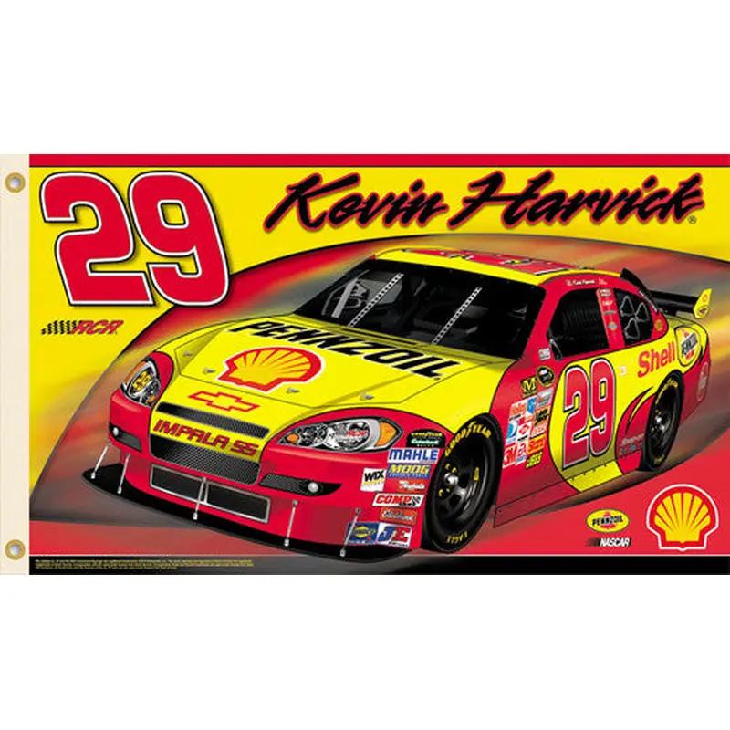 Kevin Harvick "Harvick Nation" 3'x5' Flag (2009) - BSI Products