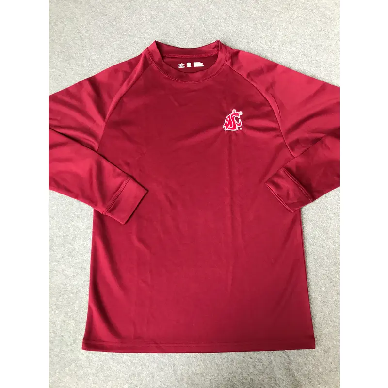 Men's athletic long sleeve with coug logo