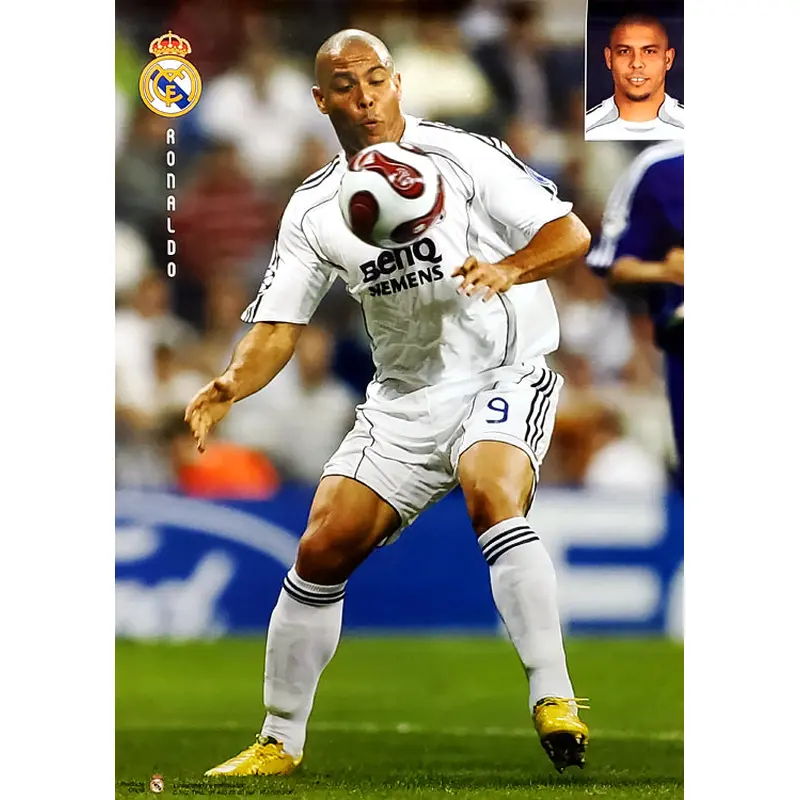 Ronaldo "Real Action" Real Madrid CF Soccer Poster - CPG 2007