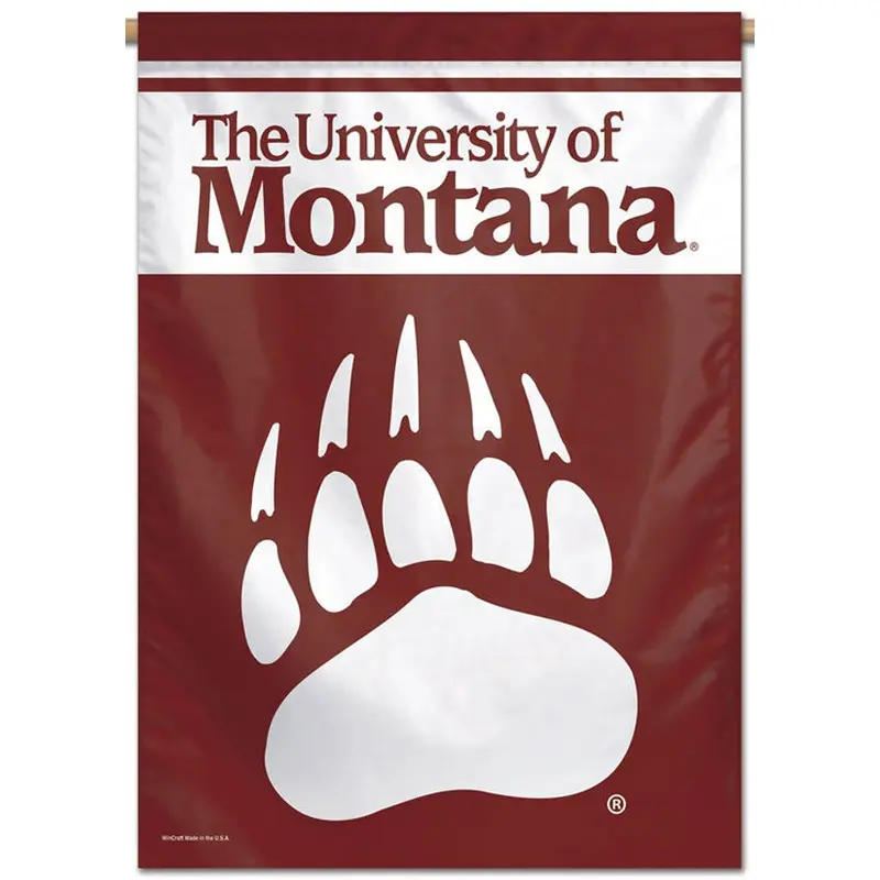 University of Montana Grizzlies Official NCAA Premium 28x40 Wall Banner - Wincraft Inc.