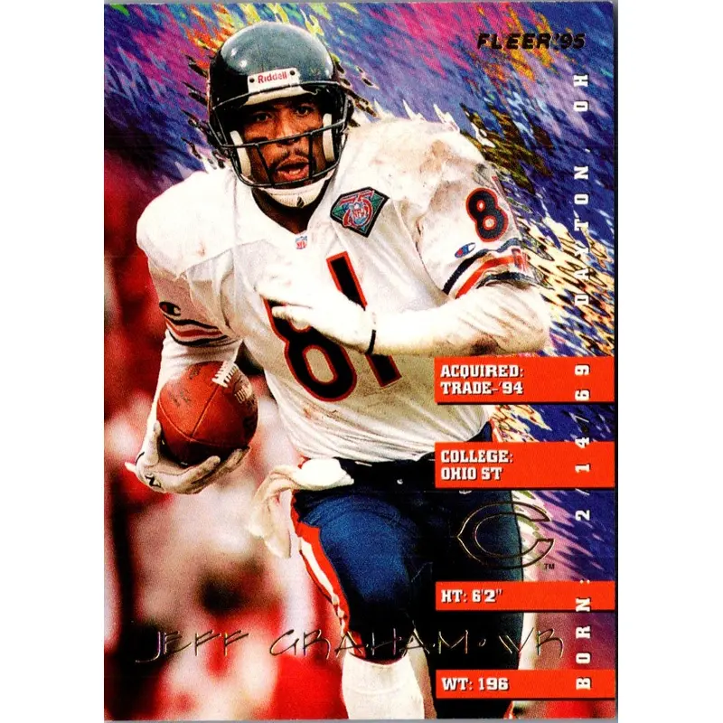 1995 Fleer Jeff Graham #55