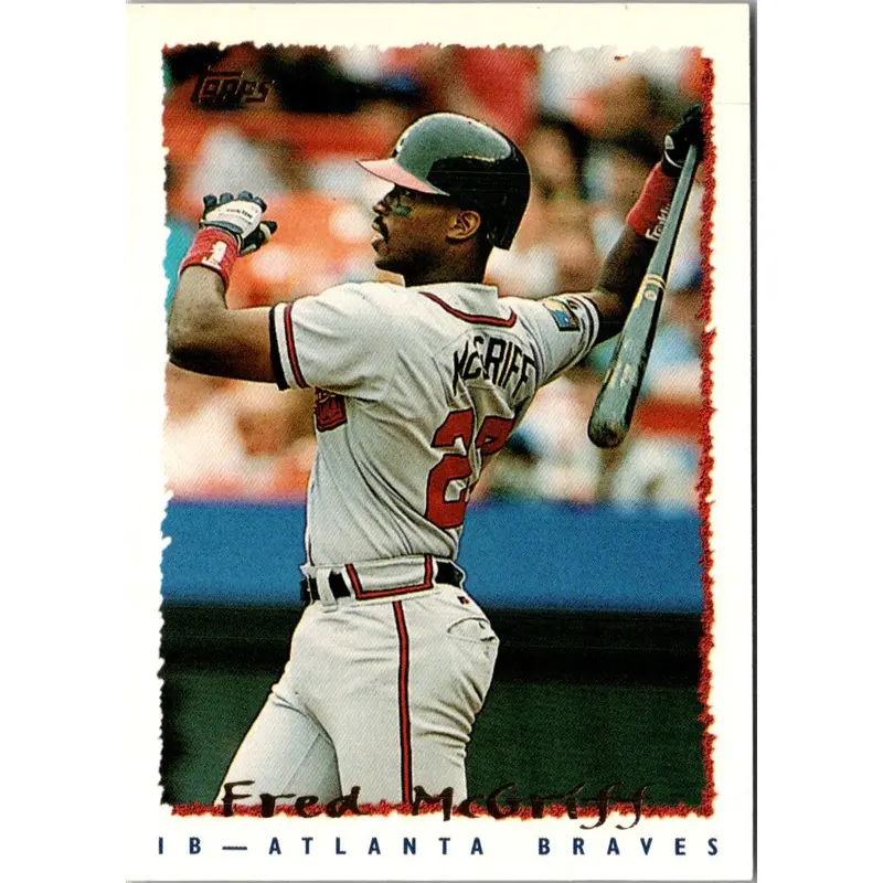 1995 Topps Opening Day Fred McGriff #6
