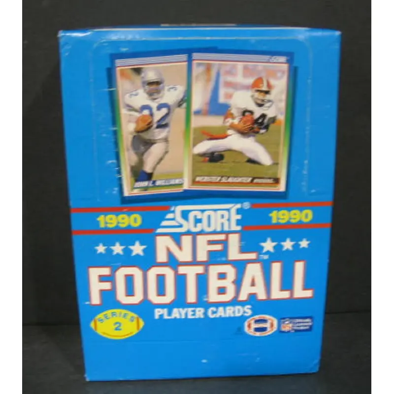 1990 Score Football Series 2 Box