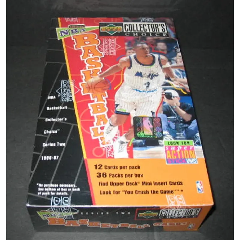1996/97 Upper Deck Collector's Choice Basketball Series 2 Box (Hobby) (36/12)