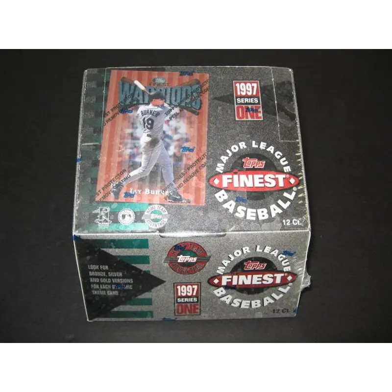 1997 Topps Finest Baseball Series 1 Jumbo Box (HTA)
