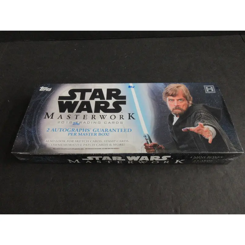 2018 Topps Star Wars Masterwork Box (Hobby) (4/5)