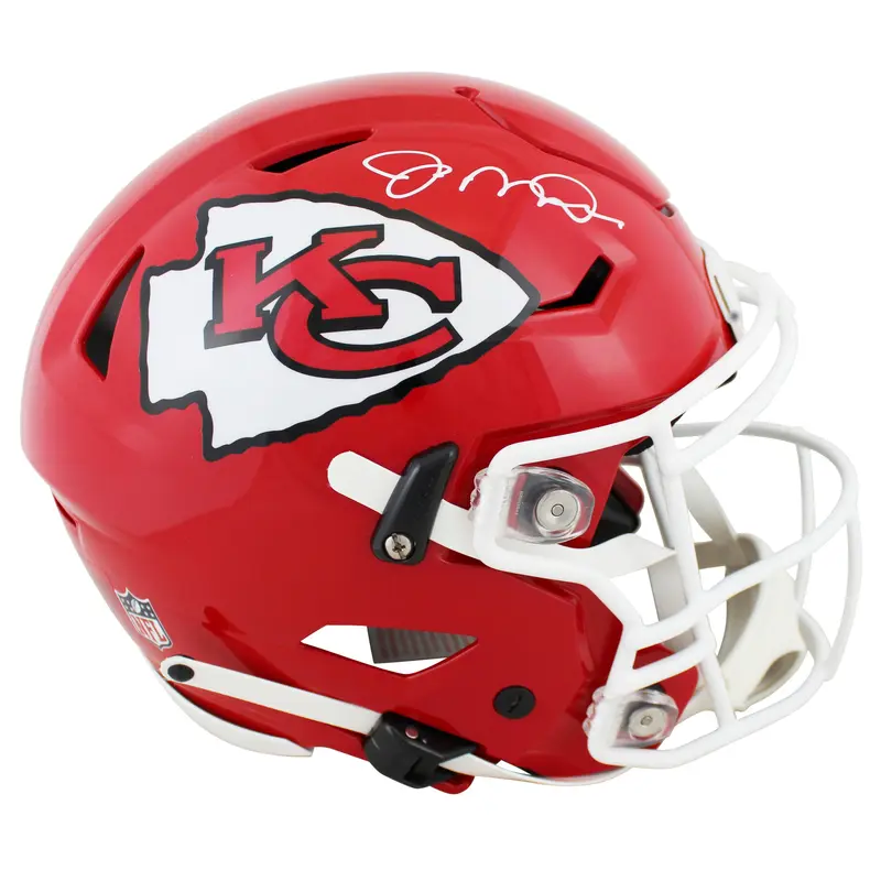 Chiefs Joe Montana Authentic Signed Speed Flex Full Size Helmet JSA Witness