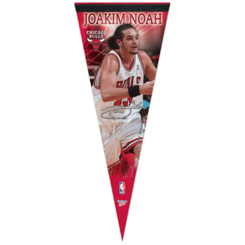 Joakim Noah "Signature" Chicago Bulls Premium Felt Pennant (LE /500) - Wincraft