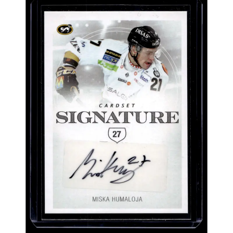 2019-20 Cardset Signature - Miska Humaloja /125