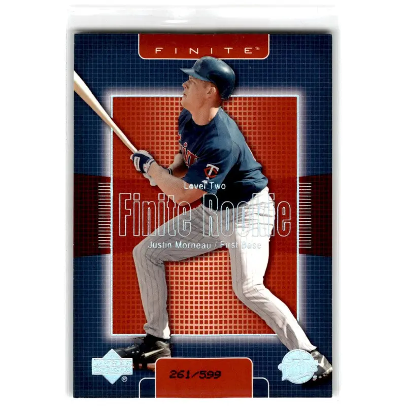 2003 Upper Deck Finite Justin Morneau #328 /599