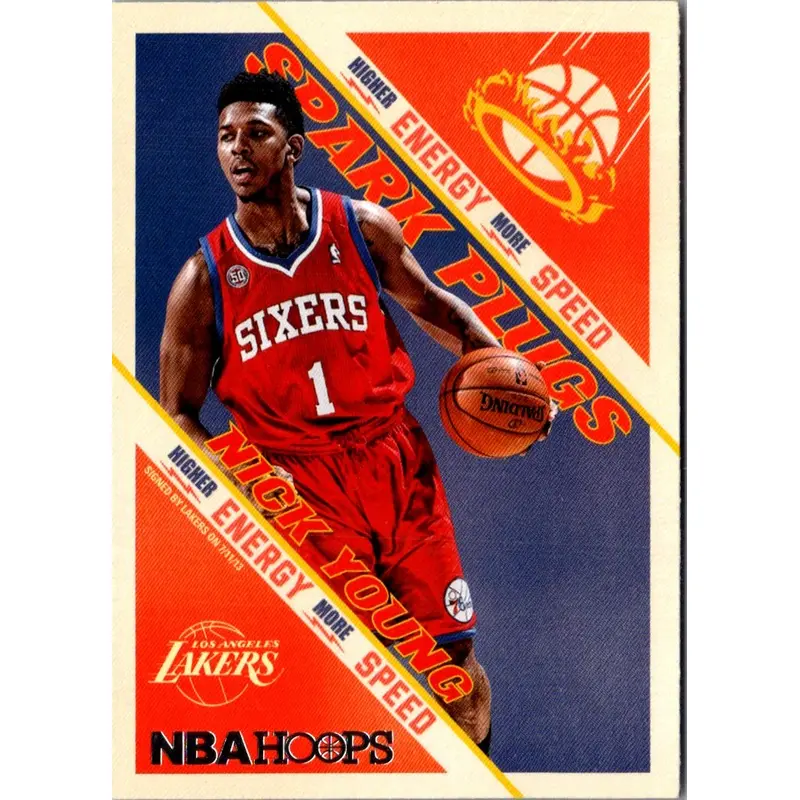 2013 Hoops Spark Plugs Nick Young #9