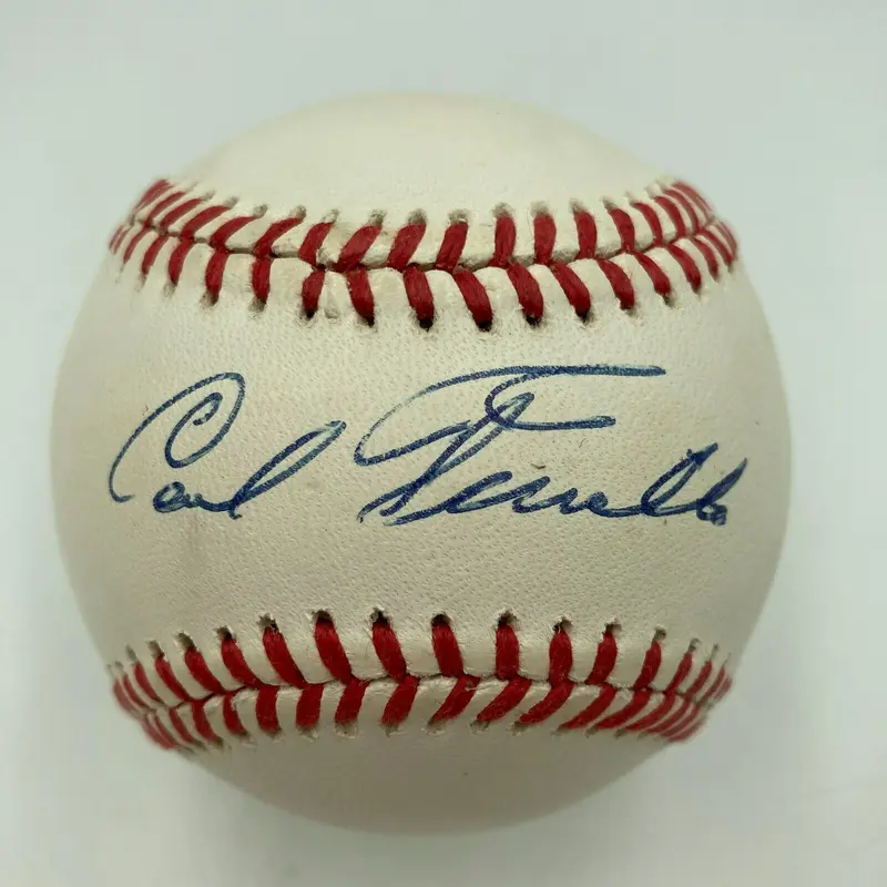 Carl Furillo Single Signed Official National League Baseball JSA COA