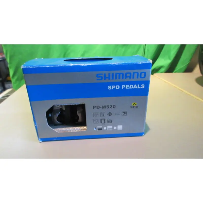 Used Shimano SPD Pedals PD-M520 One Size