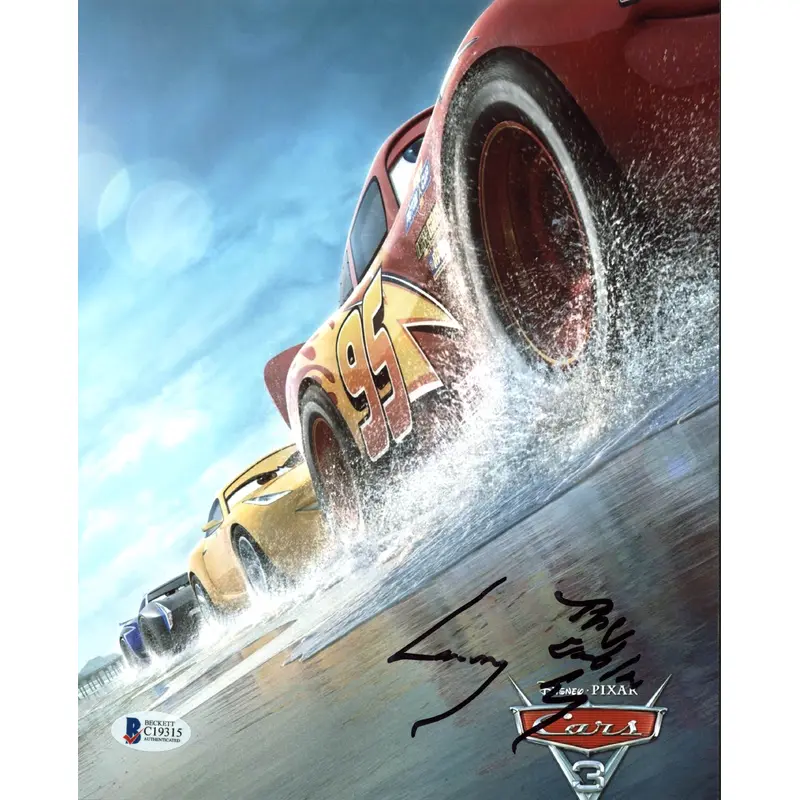 Larry the Cable Guy Cars 3 Authentic Signed 8X10 Photo Autographed BAS #C19315