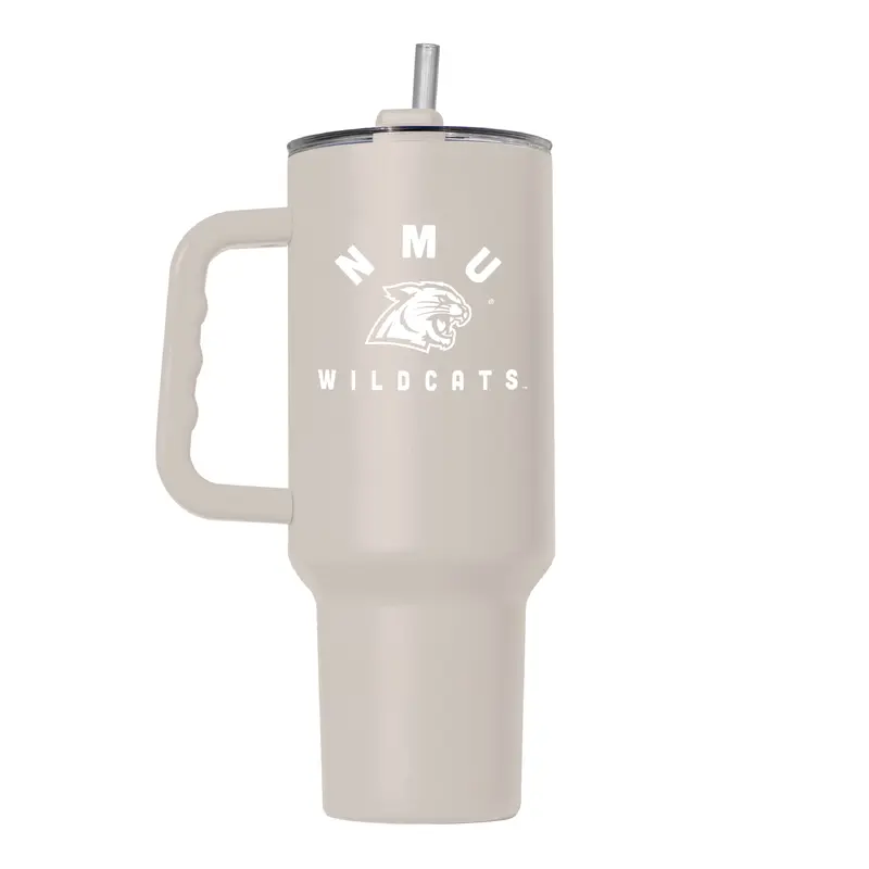Northern Michigan 40oz Archway Powder Coat Tumbler