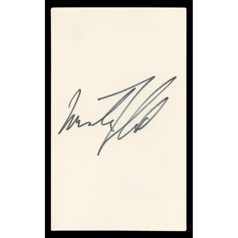 Martin Short Three Amigos! Authentic Signed 3x5 Index Card BAS #BL98507