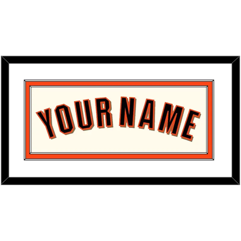 San Francisco Name - Home Cream (2022-2023) - Double Mat 1