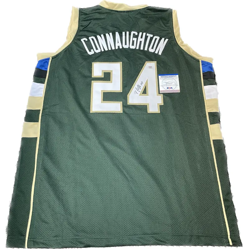 Pat Connaughton signed jersey PSA/DNA Milwaukee Bucks Autographed
