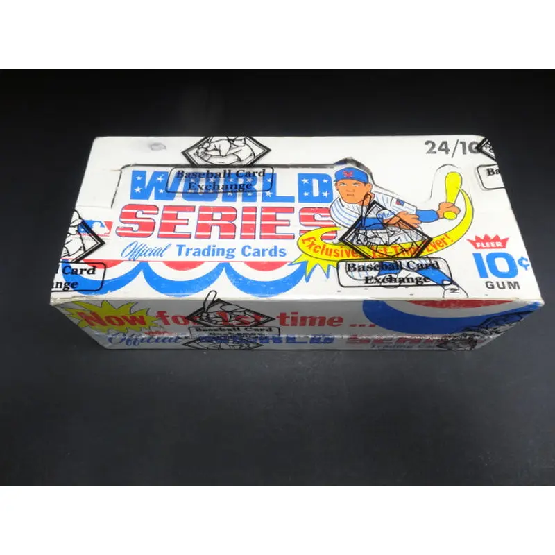 1970 Fleer Baseball World Series Wax Box (BBCE)