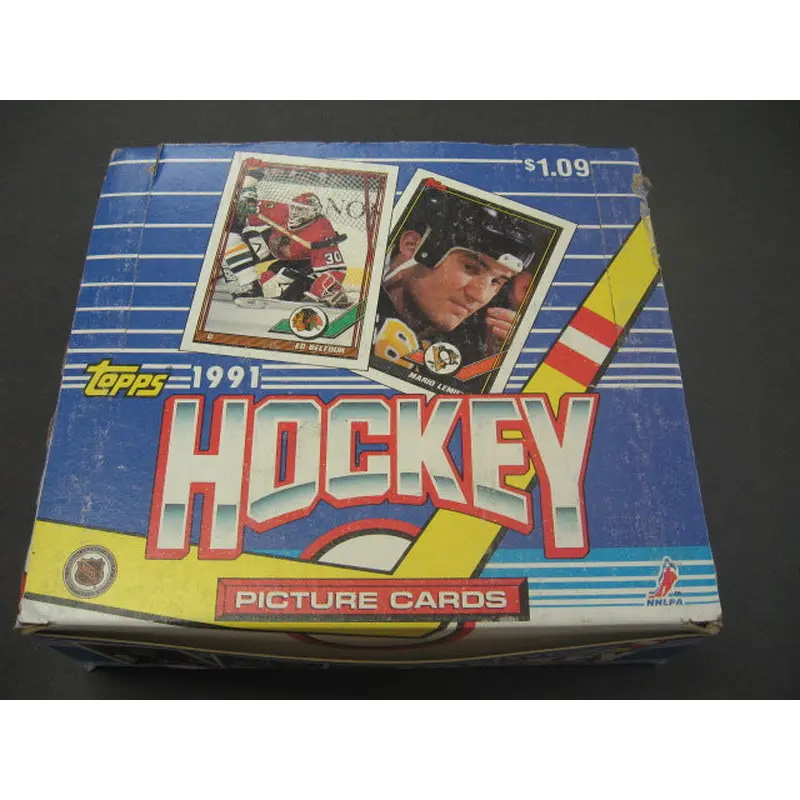 1991/92 Topps Hockey Cello Box