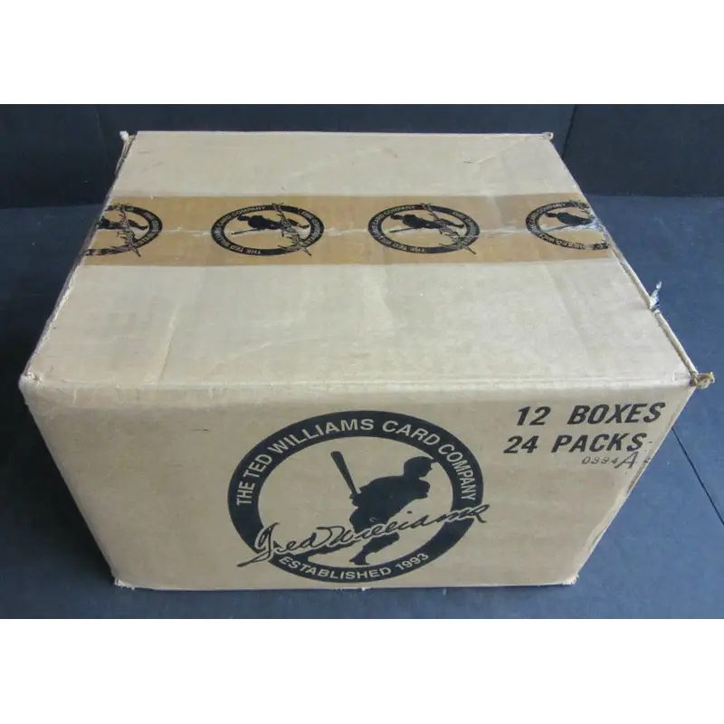 1994 Classic Ted Williams Basketball Case (12 Box)