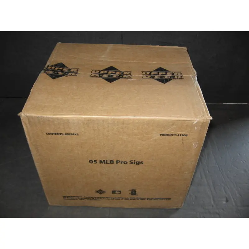 2005 Upper Deck Pro Sigs Baseball Case (20 Box)
