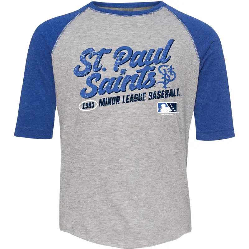 Saints Toddler Raglan 3/4 Sleeve T