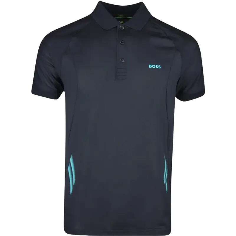 HUGO BOSS DARK BLUE SHIRT PIRAQ ACTIVE 50506142402