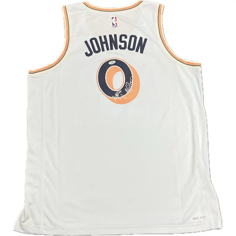 Keldon Johnson signed jersey PSA San Antonio Spurs Autographed