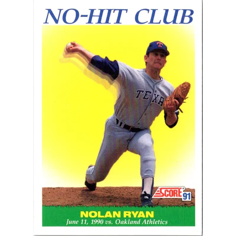 1991 Score Nolan Ryan #701