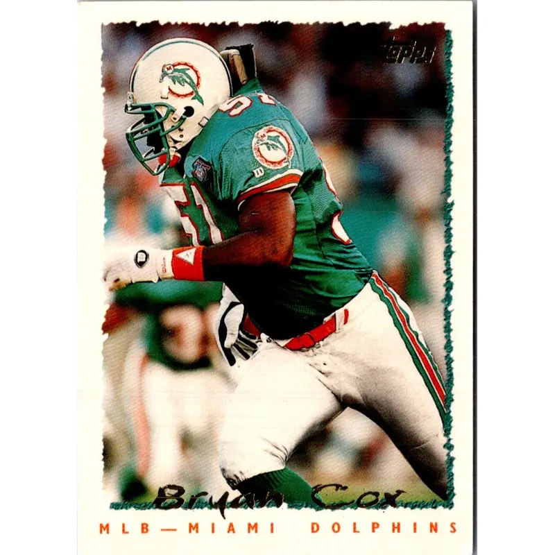 1995 Topps Hit List Bryan Cox #6