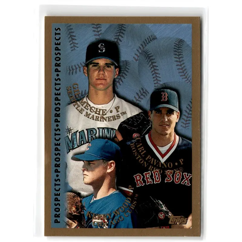 1998 Topps Kerry Wood/Carl Pavano/Gil Meche #256