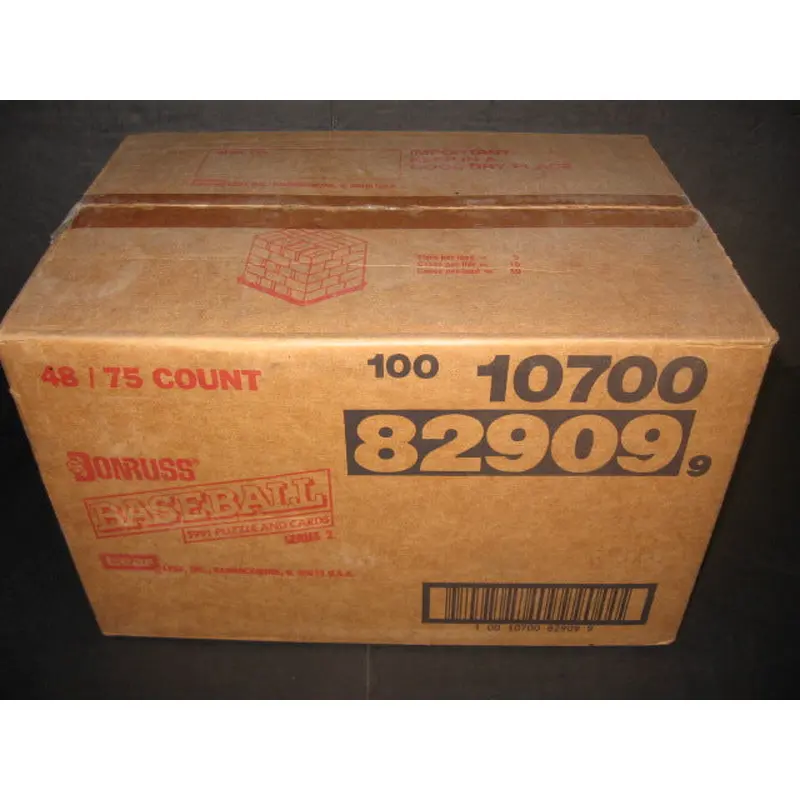 1991 Donruss Baseball Series 2 Blister Rack Case (48/75) (82909)