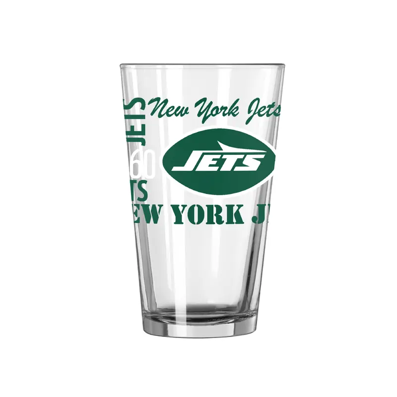 New York Jets 16oz Spirit Pint Glass