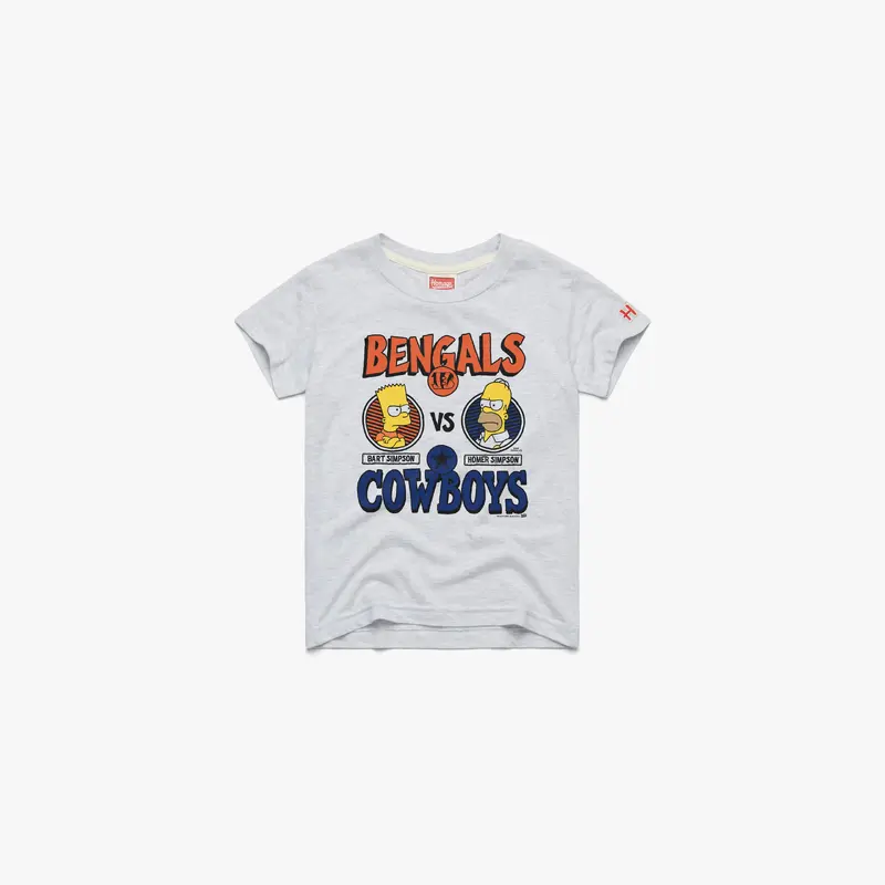 Youth The Simpsons x Bengals Vs Cowboys