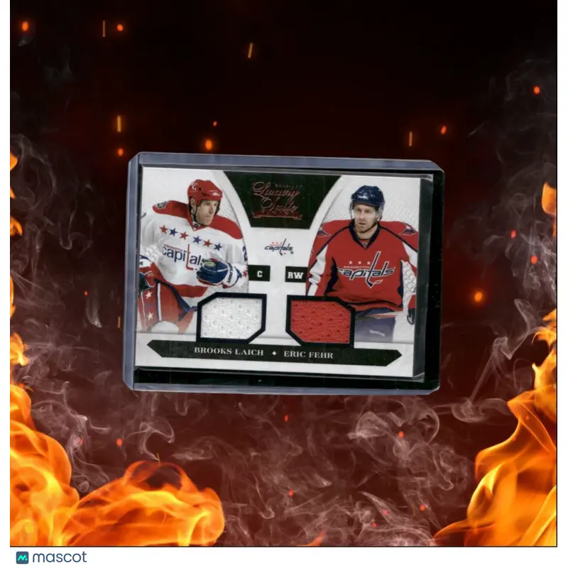2010-11 Panini Luxury Suite Brooks Laich / Eric Fehr Dual Jersey Bronze 027/599
