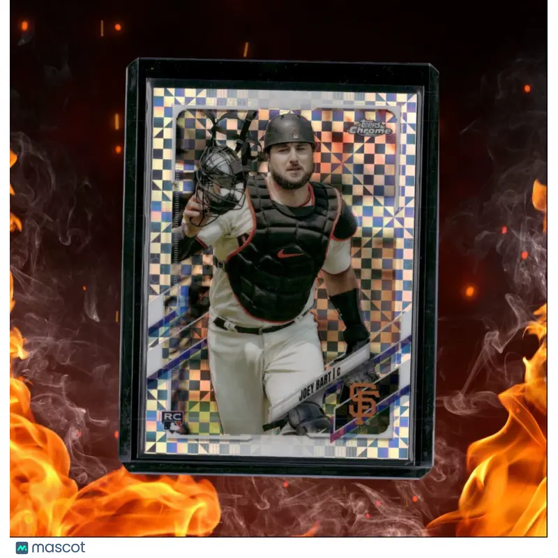 2021 Topps Chrome Joey Bart X-Fractor Rookie #109