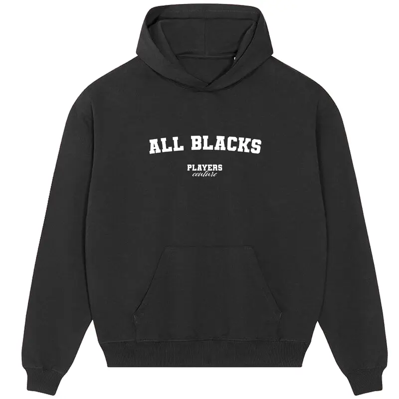 All Blacks Players Couture Men's Casual Hoodie