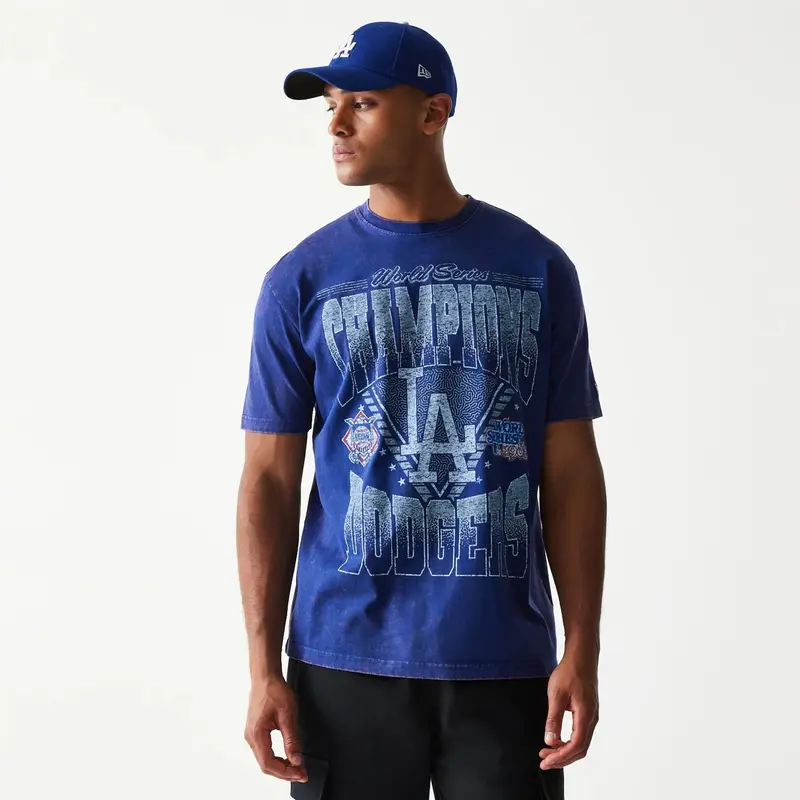 LA Dodgers MLB Sport Classic Dark Blue T-Shirt
