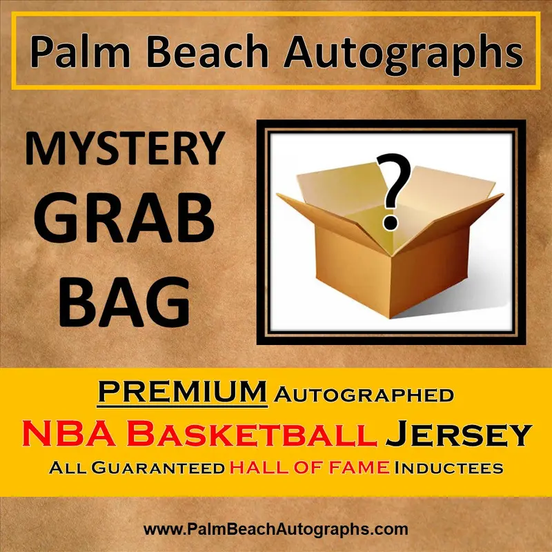 MYSTERY GRAB BOX - Premium NBA Autographed Jersey - All Hall of Famers