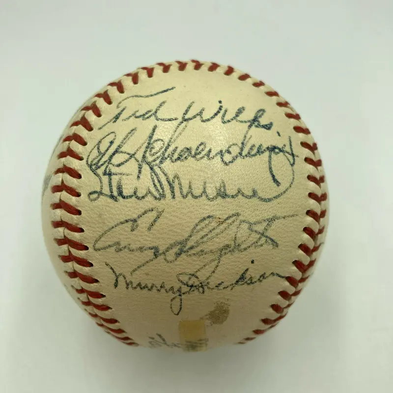 1948 St. Louis Cardinals Team Signed National League Baseball Stan Musial JSA