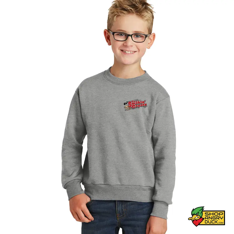 Smokin Coyote Youth Crewneck Sweatshirt