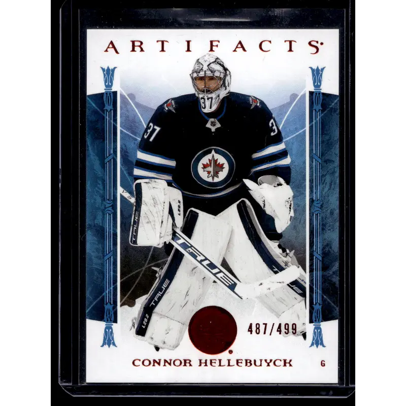 2022-23 Upper Deck Artifacts - Ruby - Connor Hellebuyck #141 /499