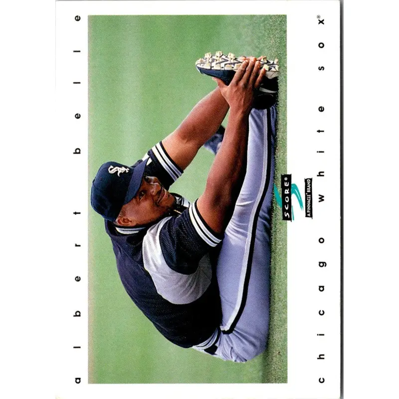 2001 Bowman Chrome Albert Belle #6
