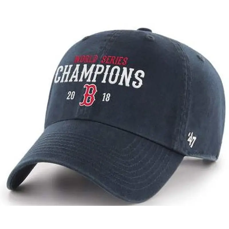 Boston Red Sox Hat Adjustable 2018 World Series Champs